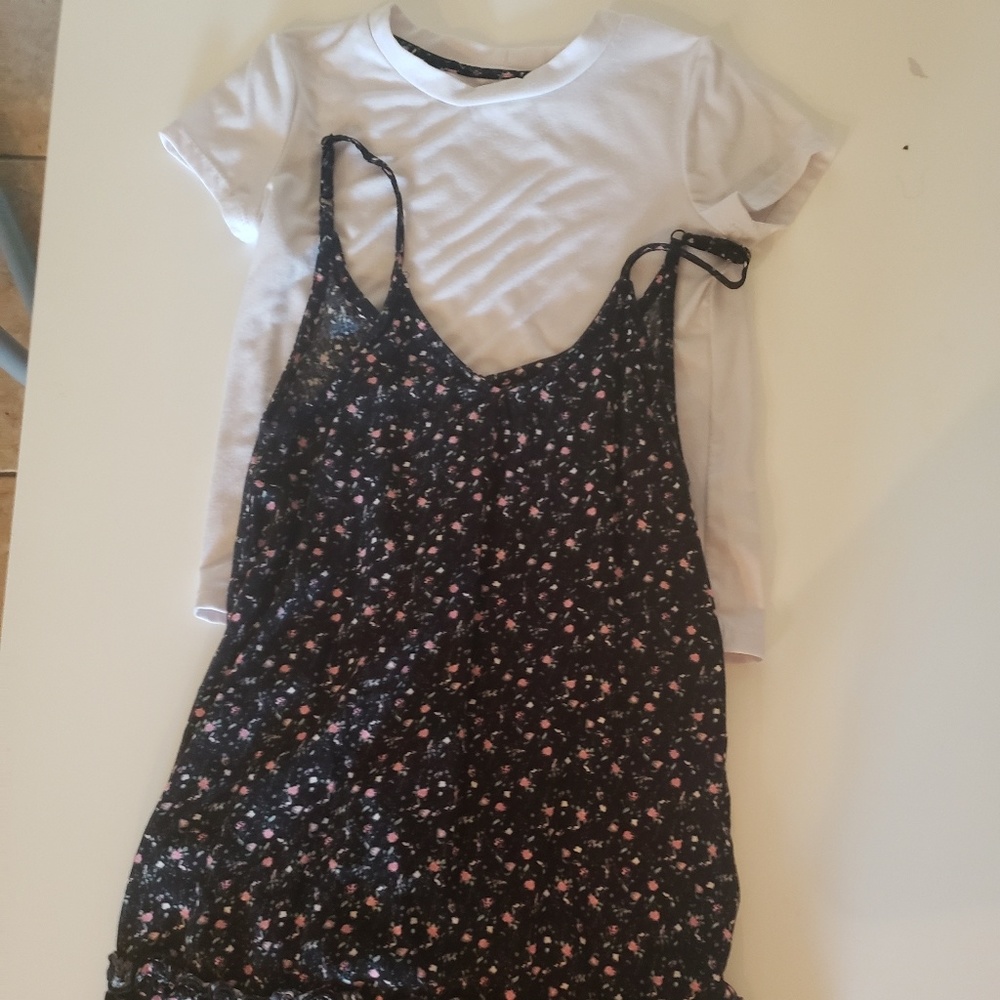 Dress and T-Shirt